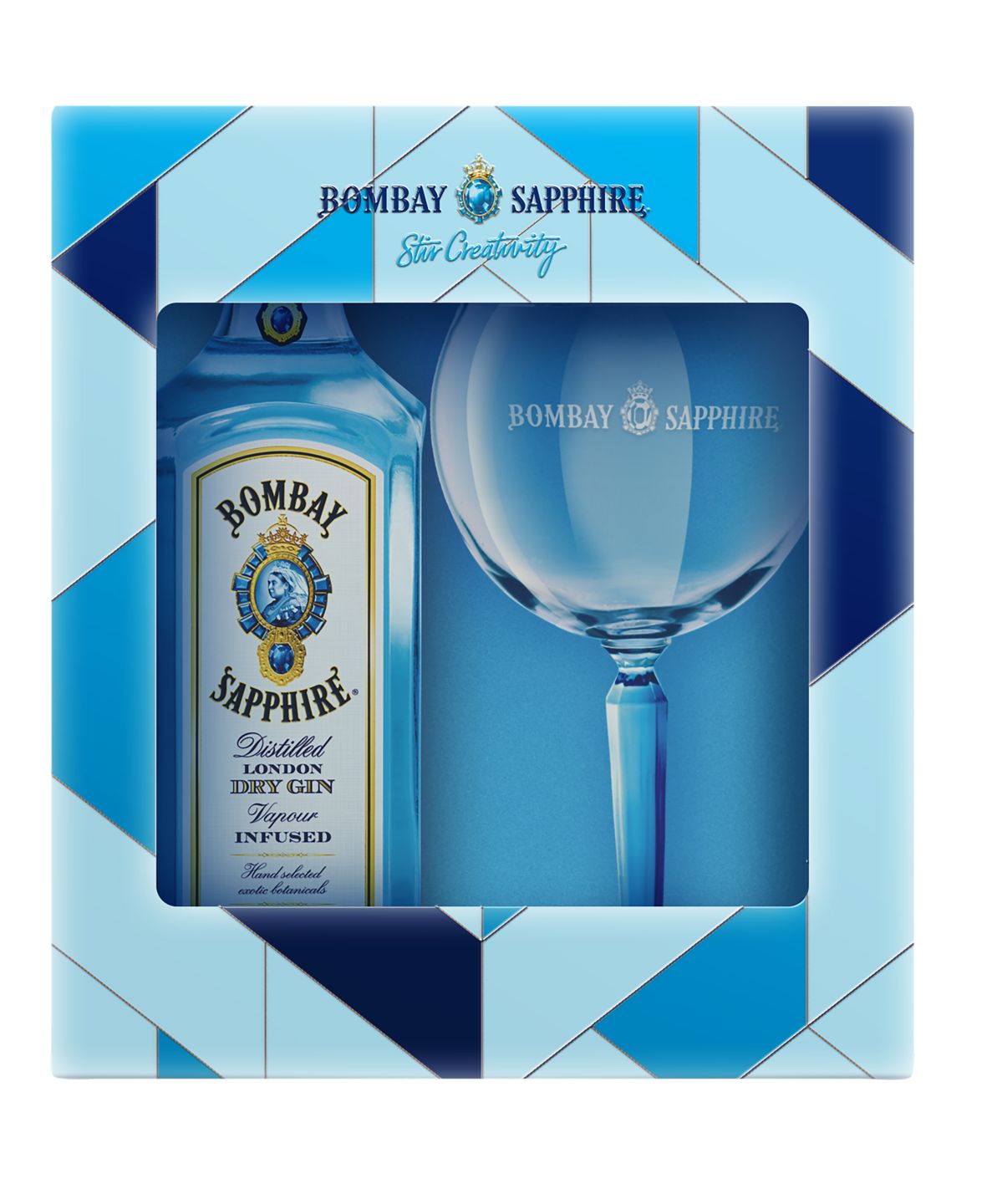Изображение на Bombay Sapphire Джин
+ чаша