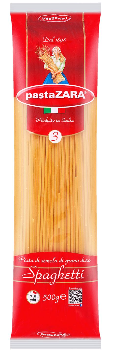 Pasta Zara Tjestenina spaghetti
MPC 2.5.2025=1,09€