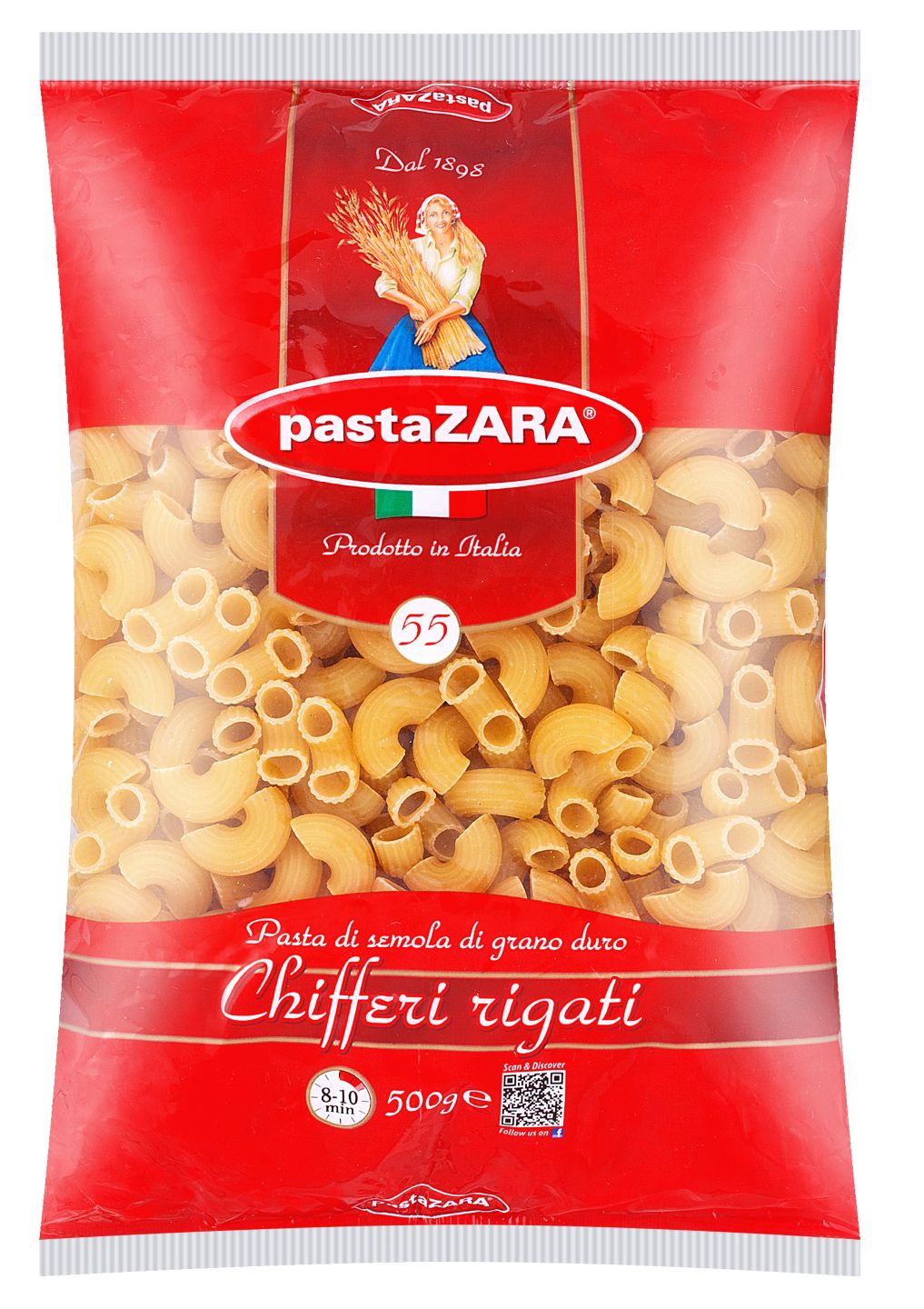 Pasta Zara Tjestenina chifferi rigati
MPC 2.5.2025=1,59€