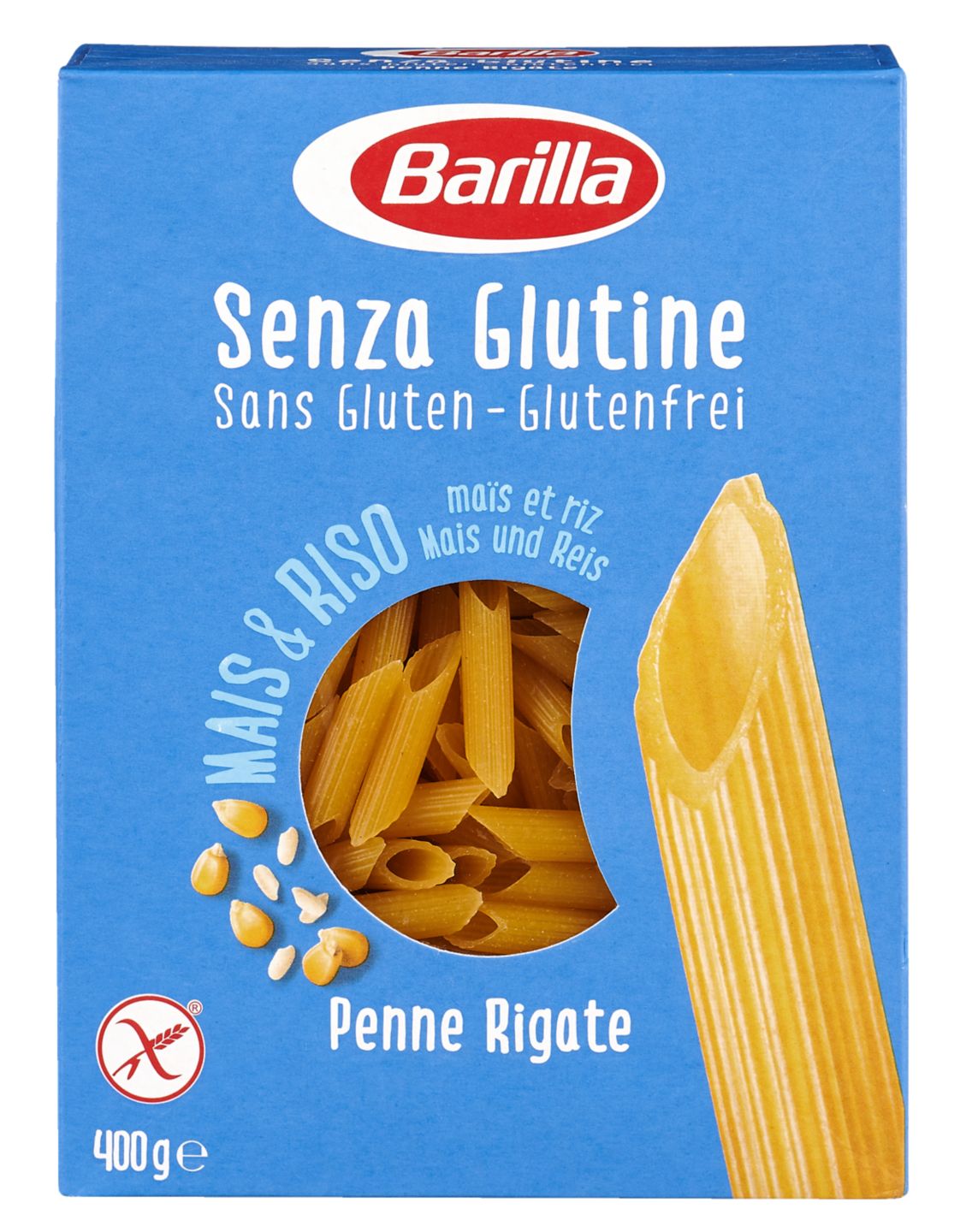 Изображение на BARILLA Пене ригате
без глутен