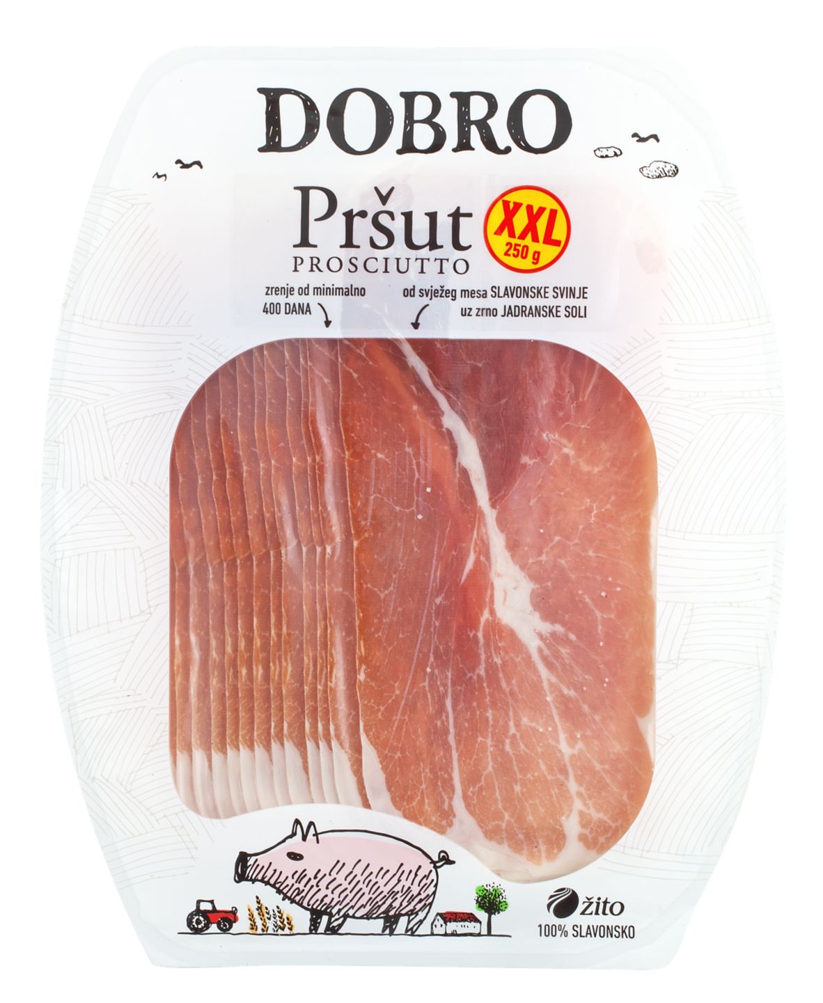 DOBRO Pršut naresci