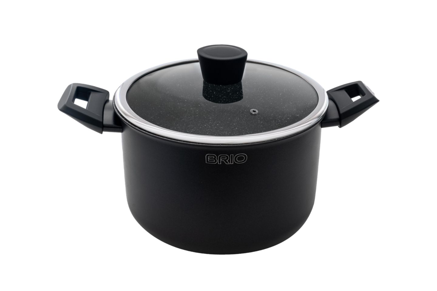 Изображение на BRIO Тенджера с капак Black Stone
5,6 л