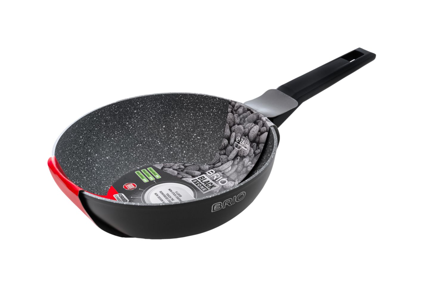 Изображение на BRIO Тиган Black Stone
Ø26 см или Уок Ø24 см