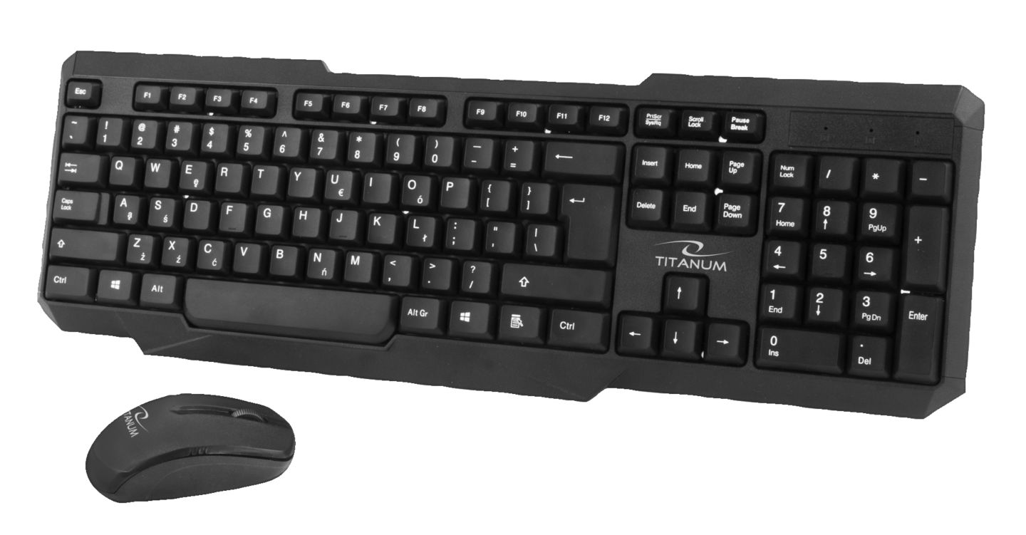 Изображение на Titanum Клавиатура с мишка
безжични