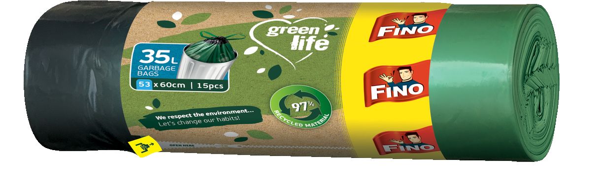 Изображение на Fino Торби за смет Green Life
с връзки