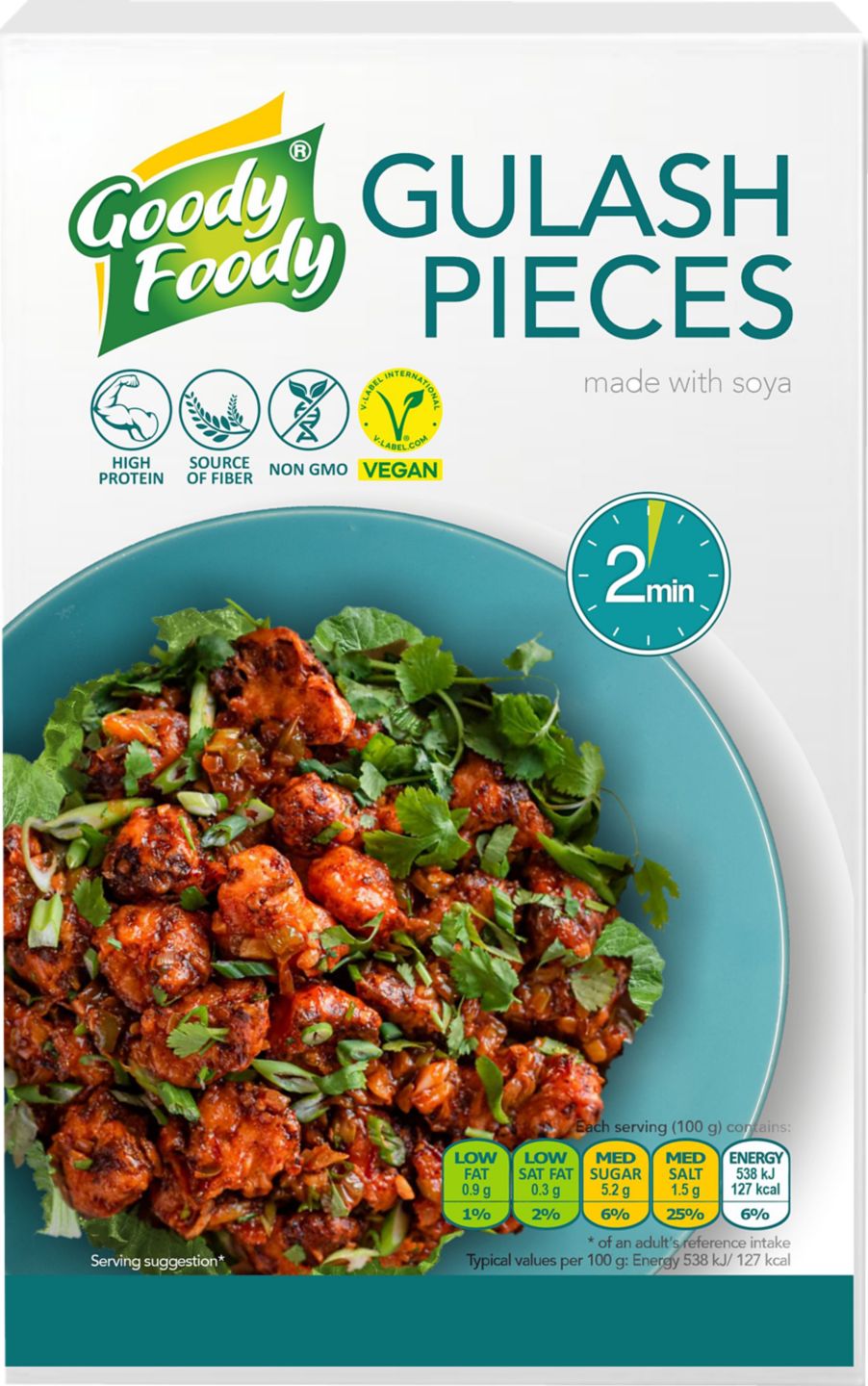 Goody Foody Sójové kocky na guľáš