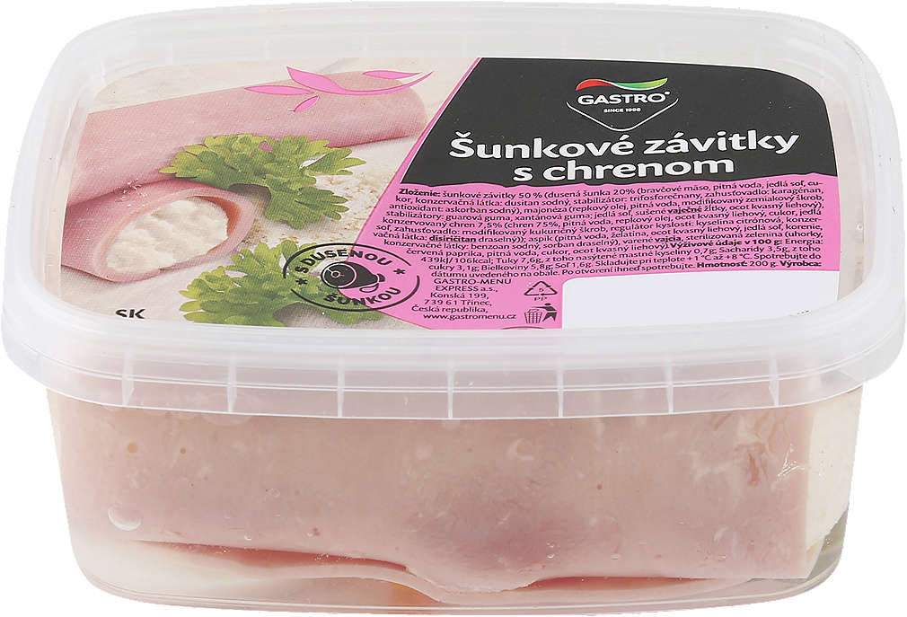 Zobrazenie výrobku Gastro Šunkové závitky