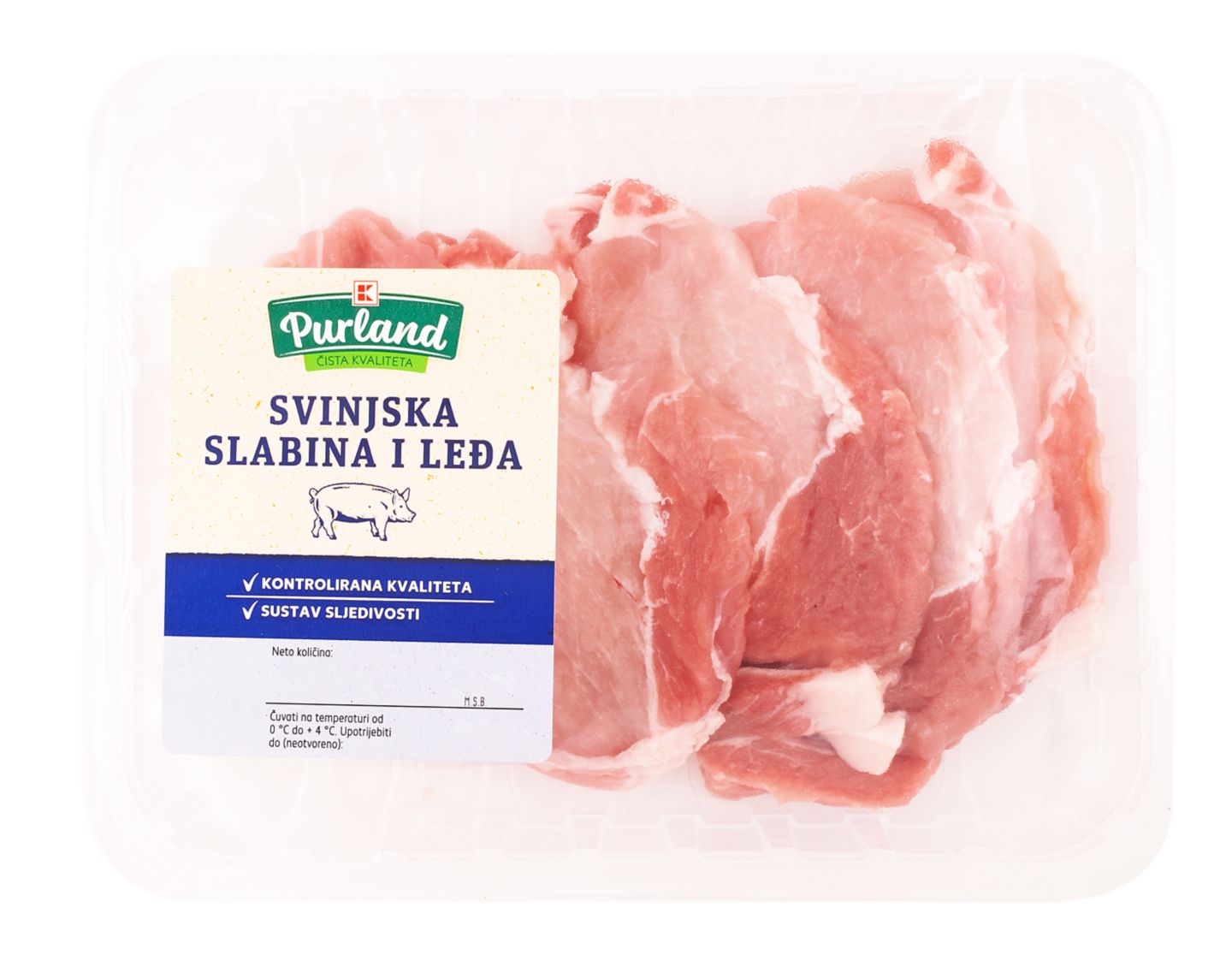K-Purland Svinjska slabina i leđa 400g
MPC 2.5.2025=3,20€