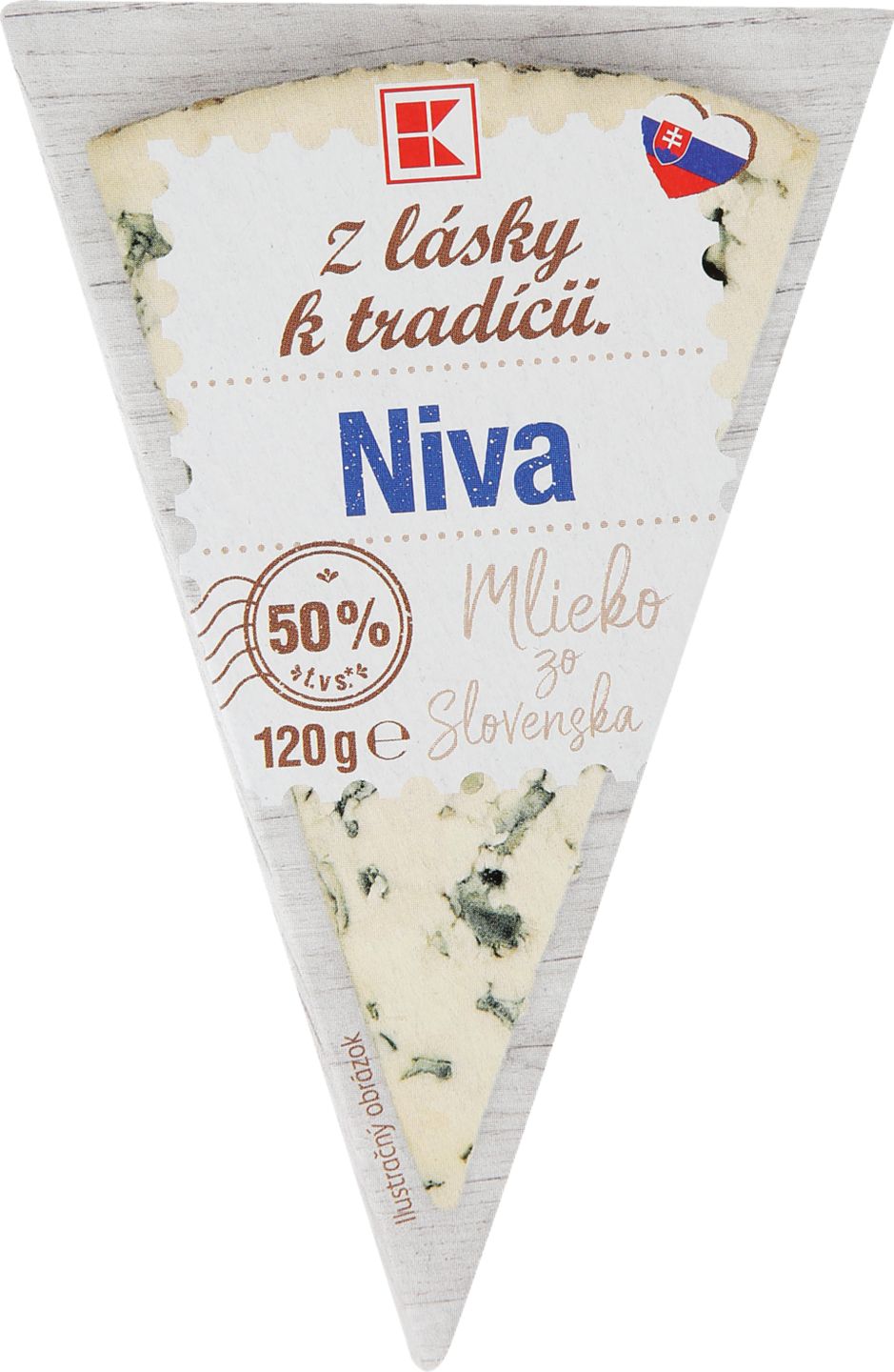 Z lásky k tradícii Niva syr s plesňou