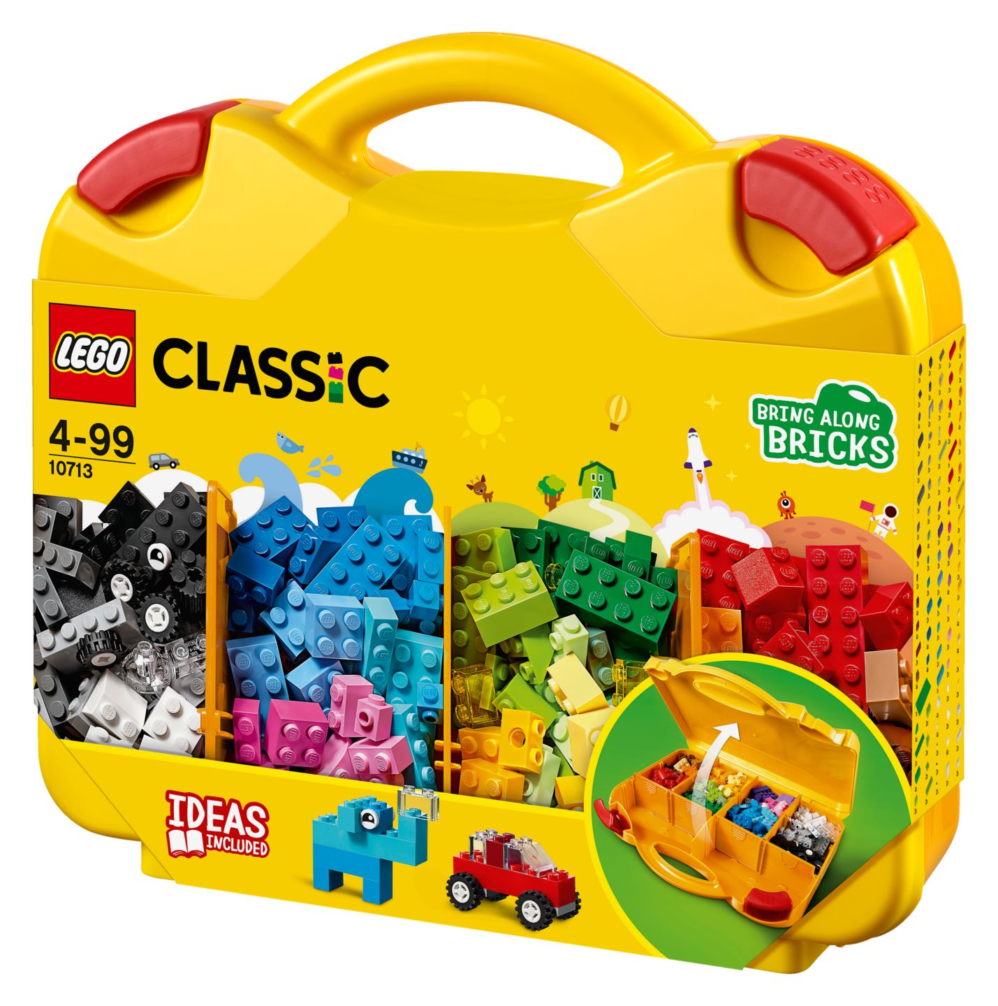 Изображение на LEGO Куфар на творчество
различни видове