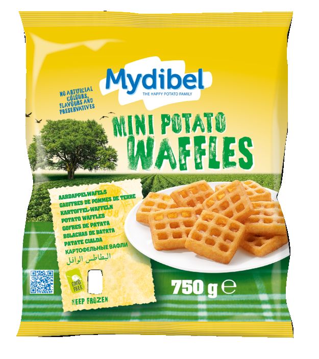 Изображение на Mydibel Картофени минигофрети
замразени