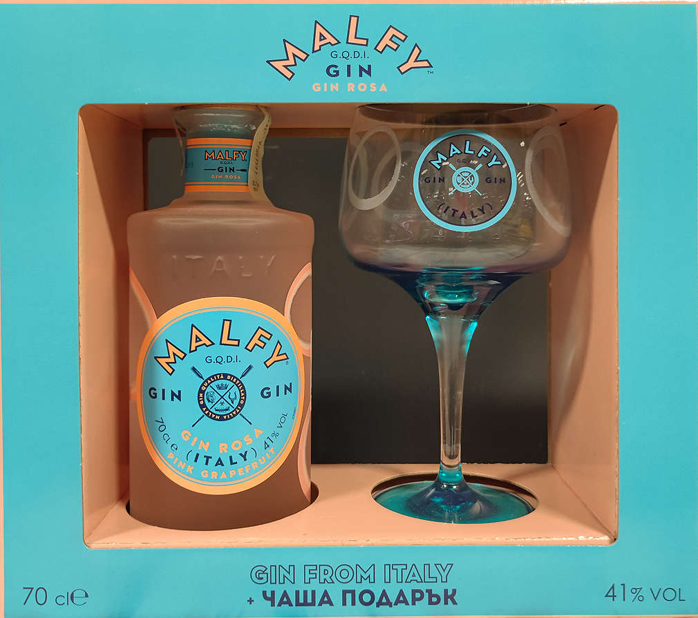 Изображение за продукта Malfy Rosa Джин 41% vol