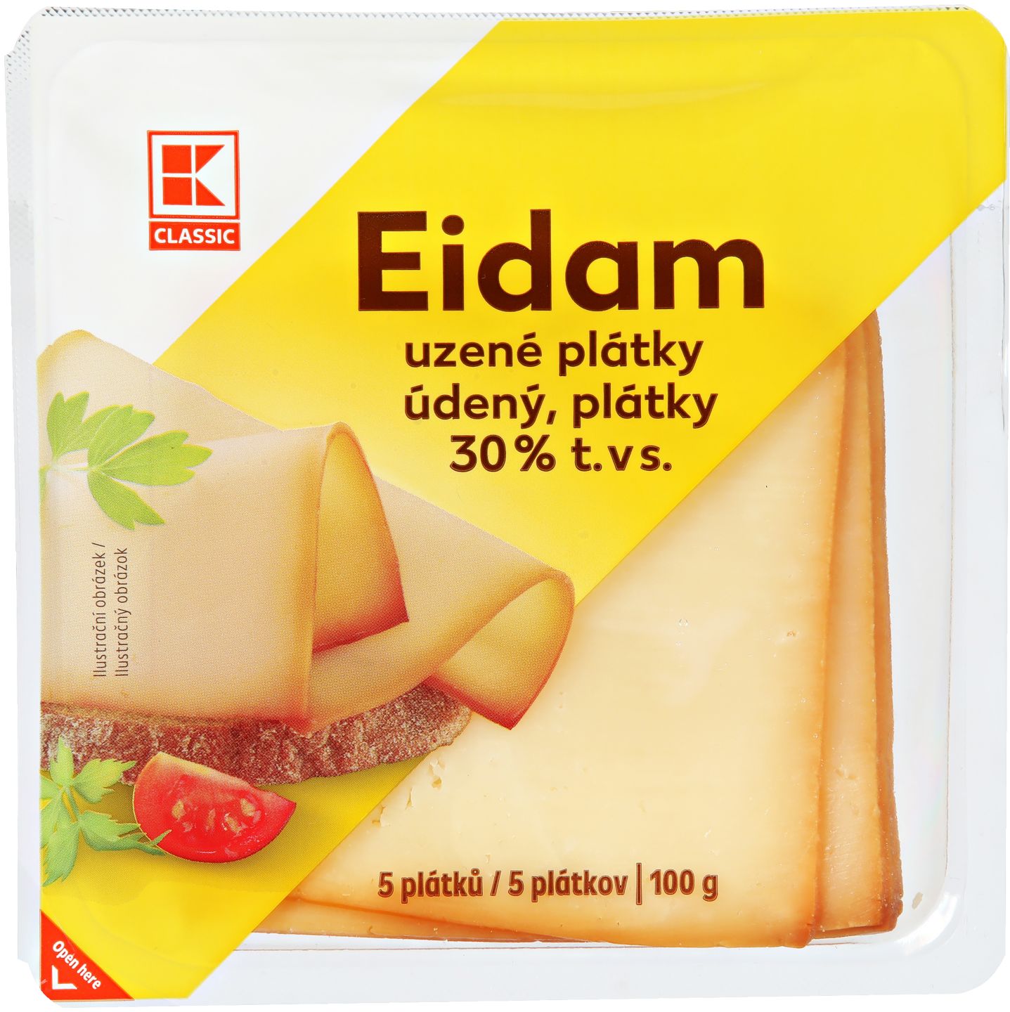 K-Classic Eidam údený
údené