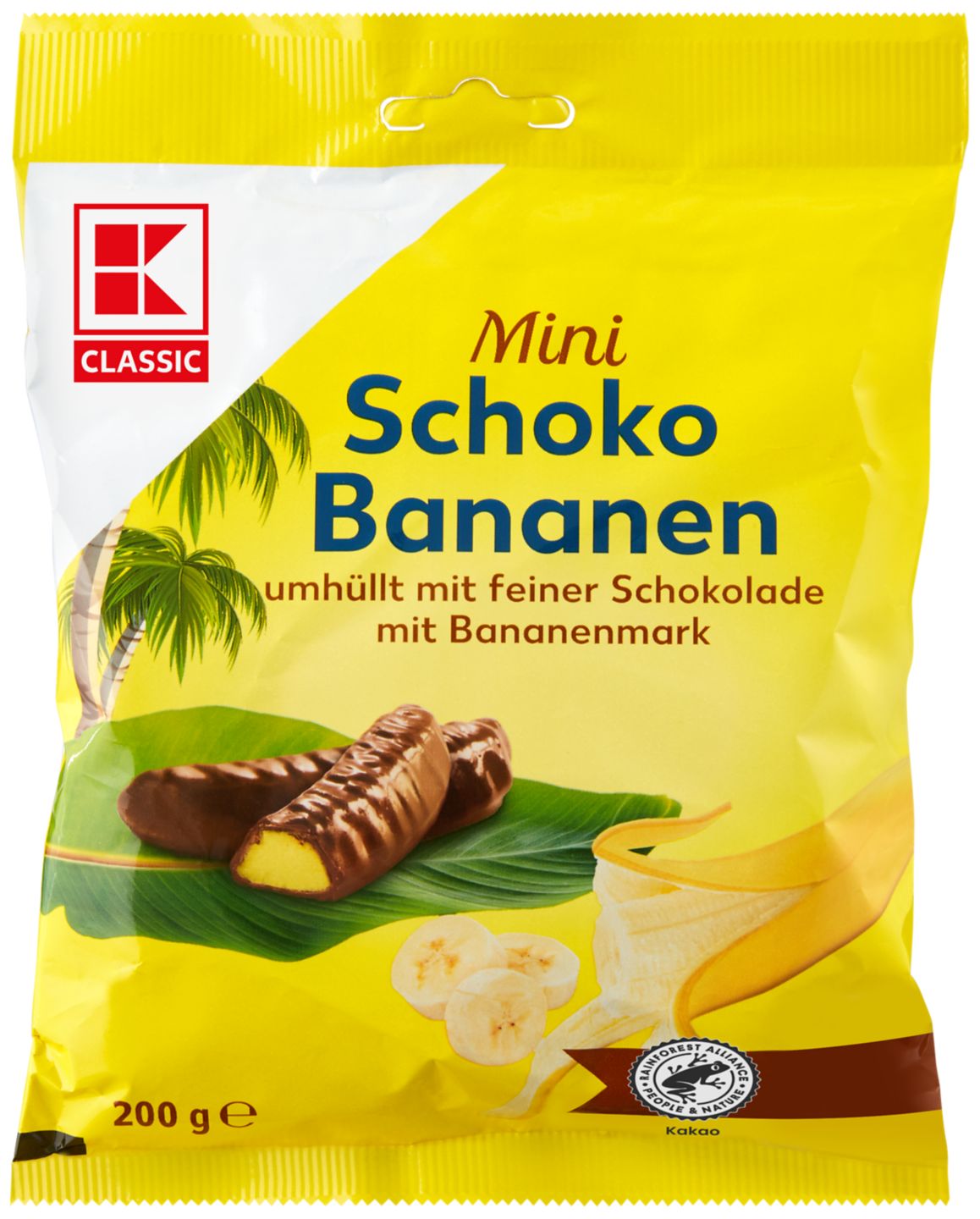 K-Classic Želé banány v čokoláde