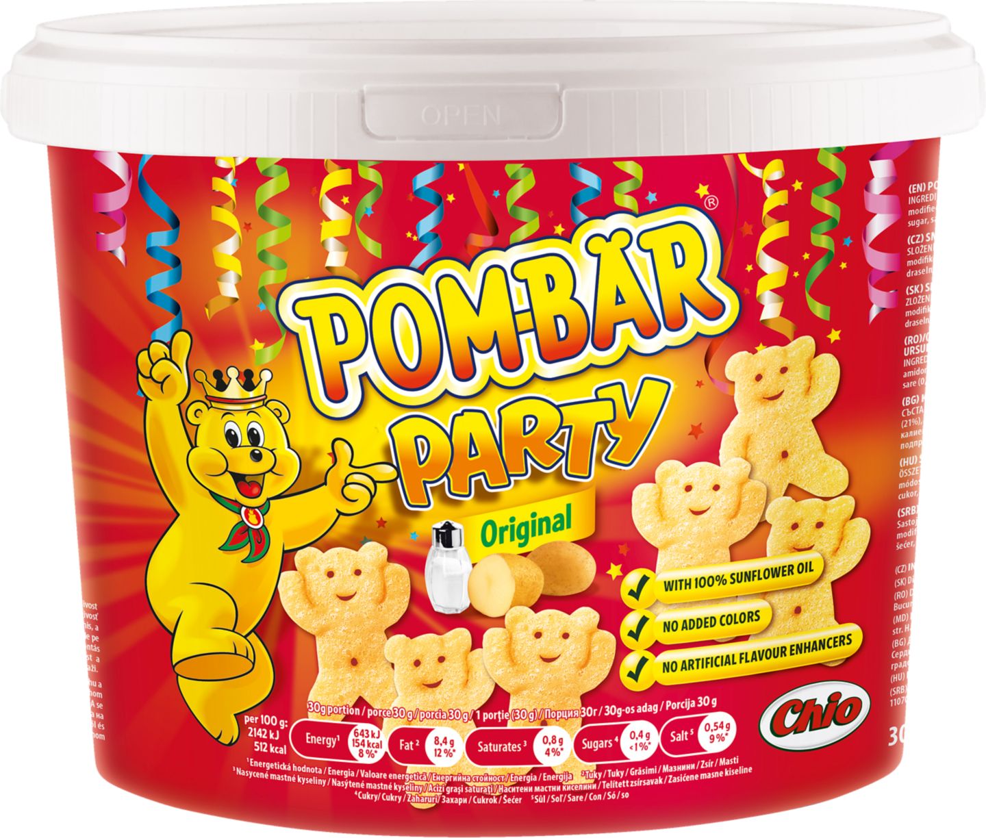 Chio Pom-Bär Zemiakový snack