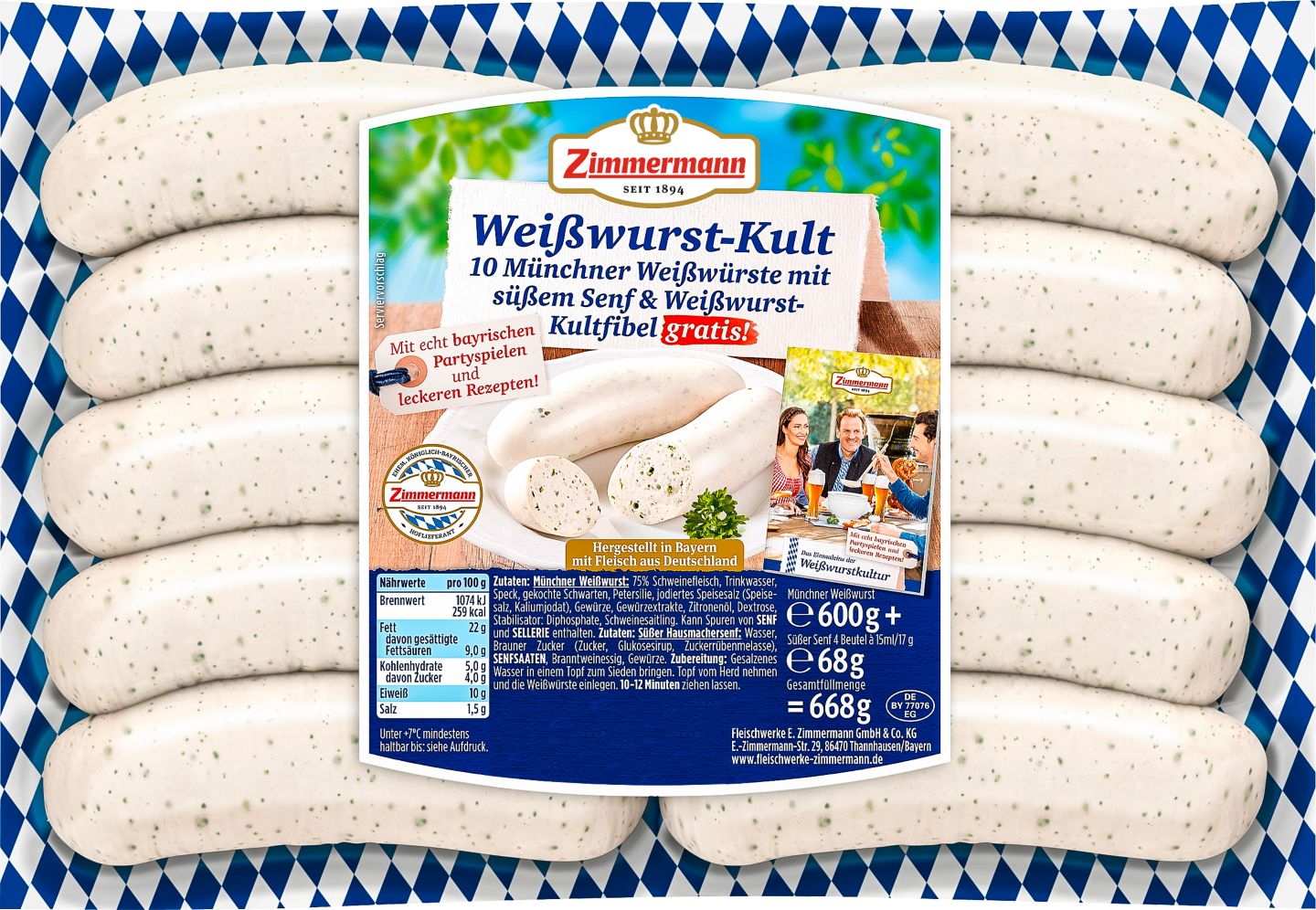 ZIMMERMANN Weißwurst-Kult