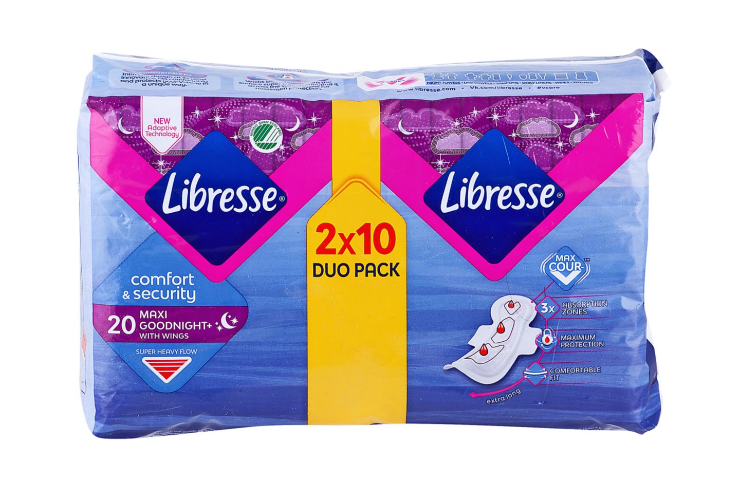 Изображение на Libresse Дамски превръзки
Maxi + Goodnight