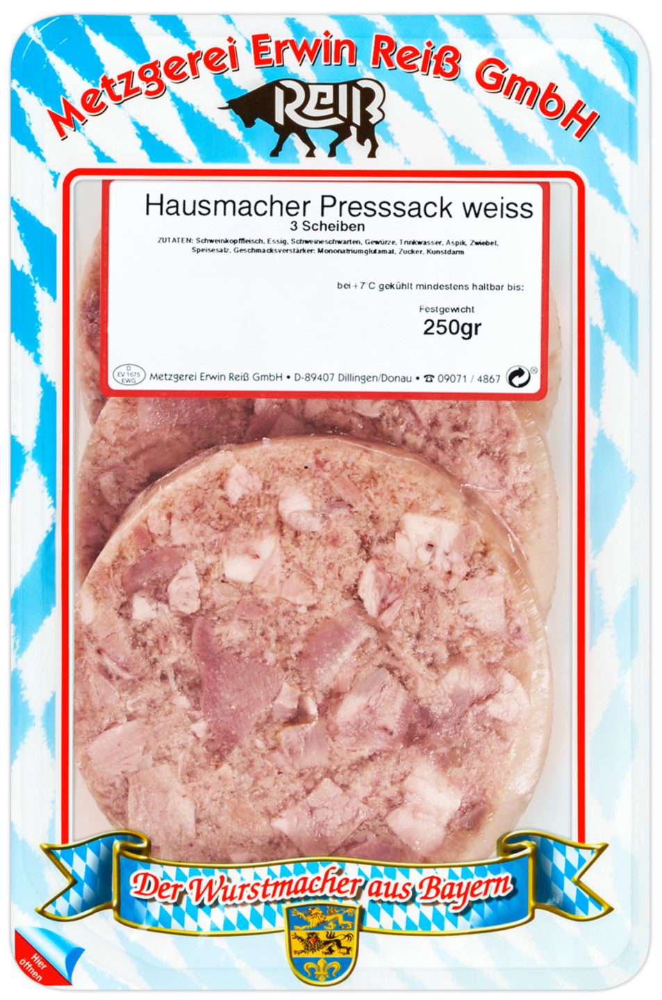 REISS Hausmacher Presssack