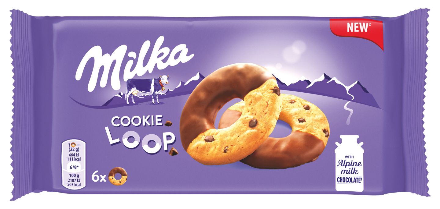 Изображение на MILKA Шоколадови бисквити loop