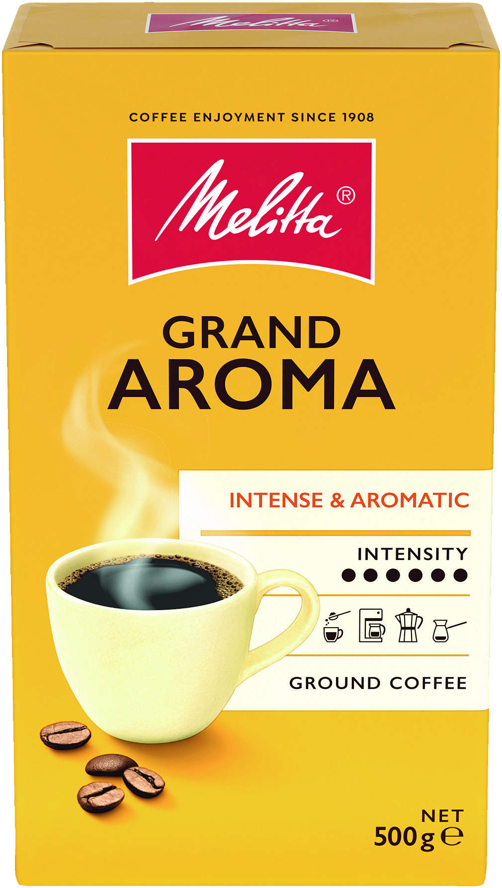 Изображение за продукта Melitta Мляно кафе Grand Aroma