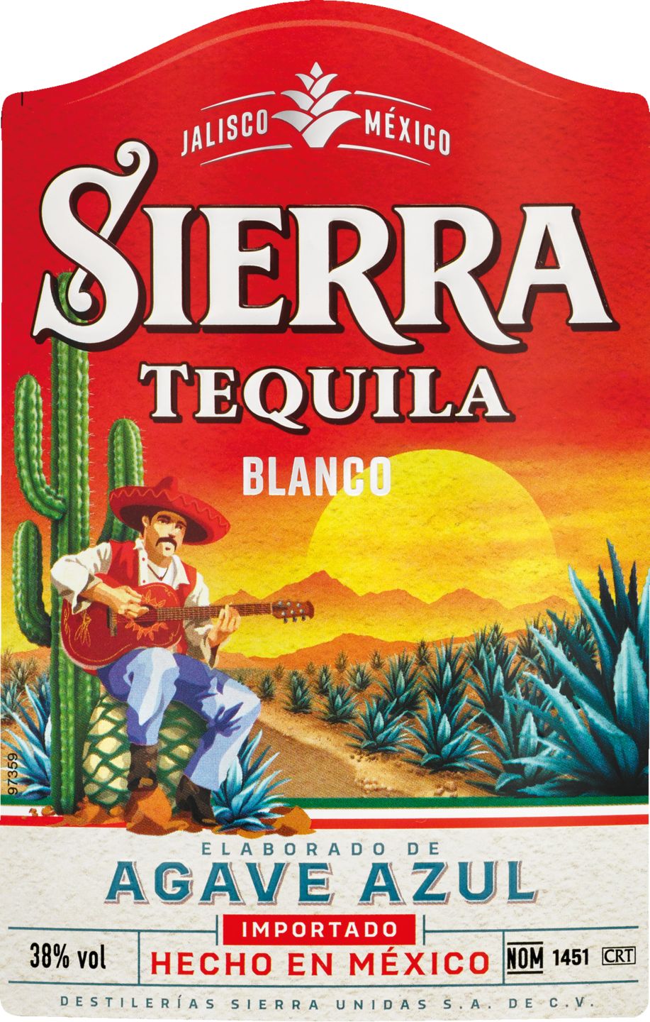 Изображение на Sierra Текила
38% vol