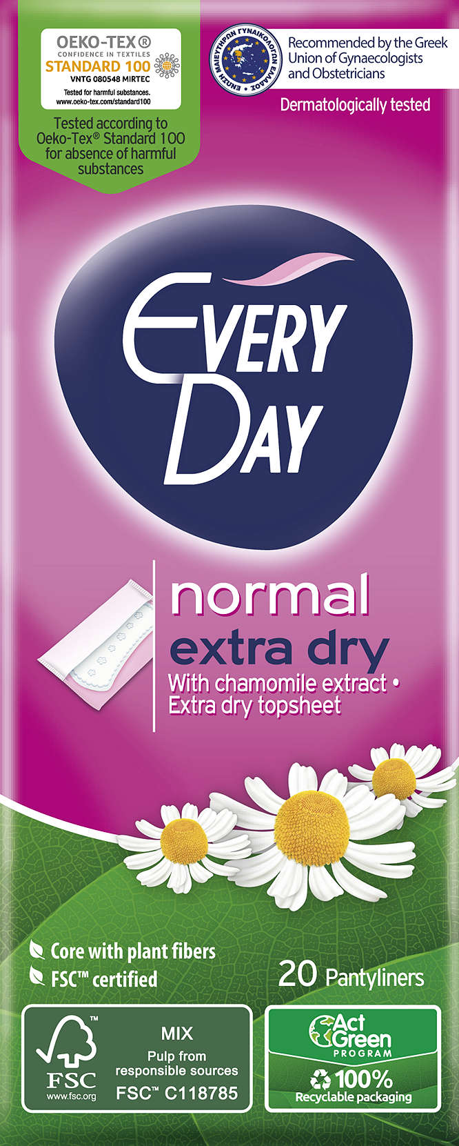 Изображение за продукта Every Day Ежедневни превръзки Extra dry