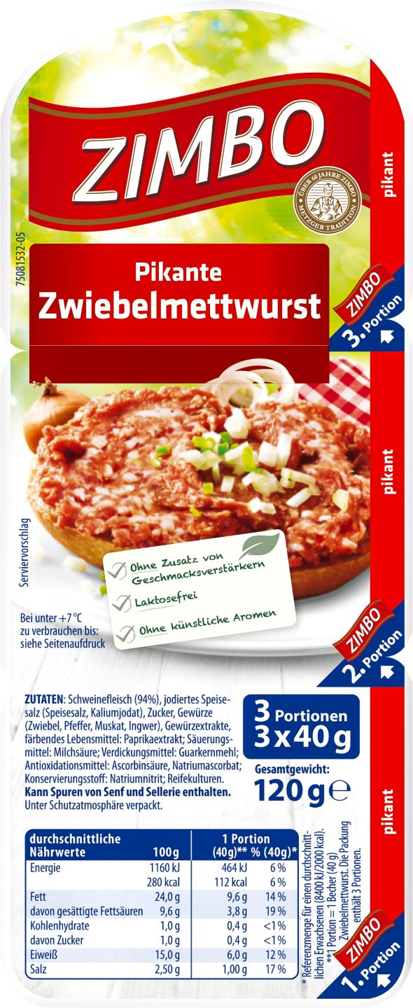 ZIMBO Zwiebelmettwurst