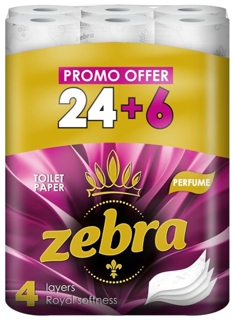 Изображение на Zebra Тоалетна хартия
различни видове