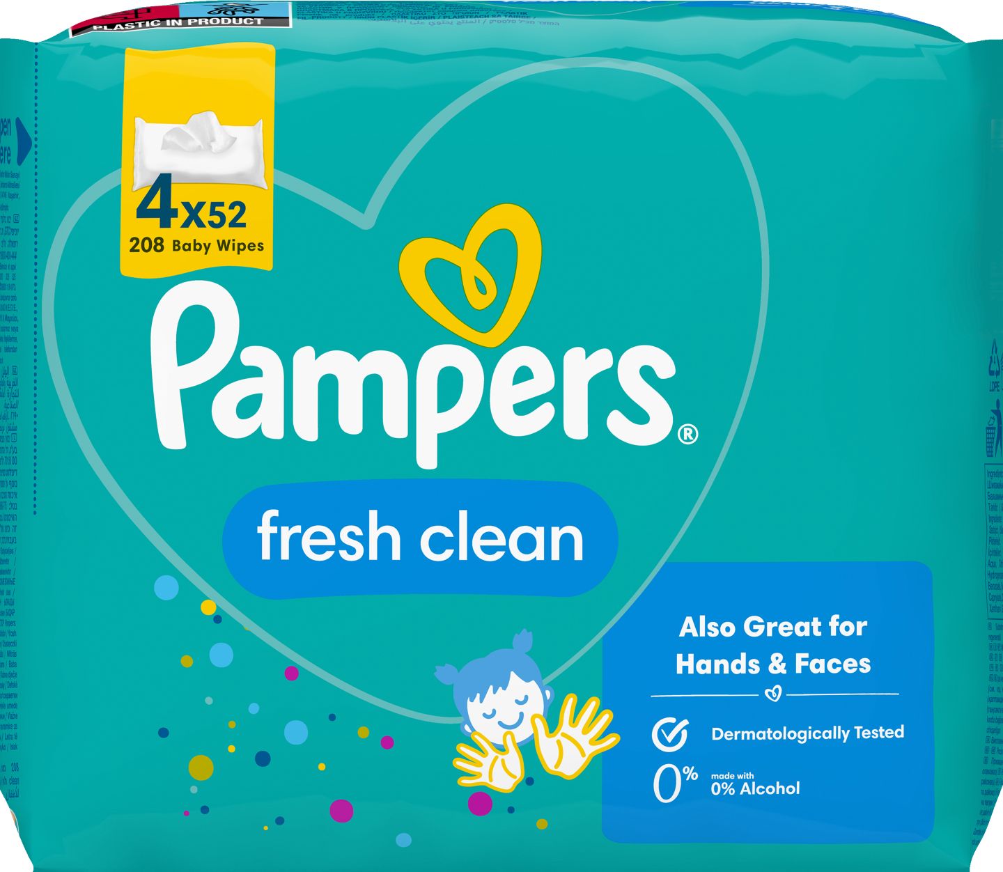 Pampers Detské vlhčené obrúsky