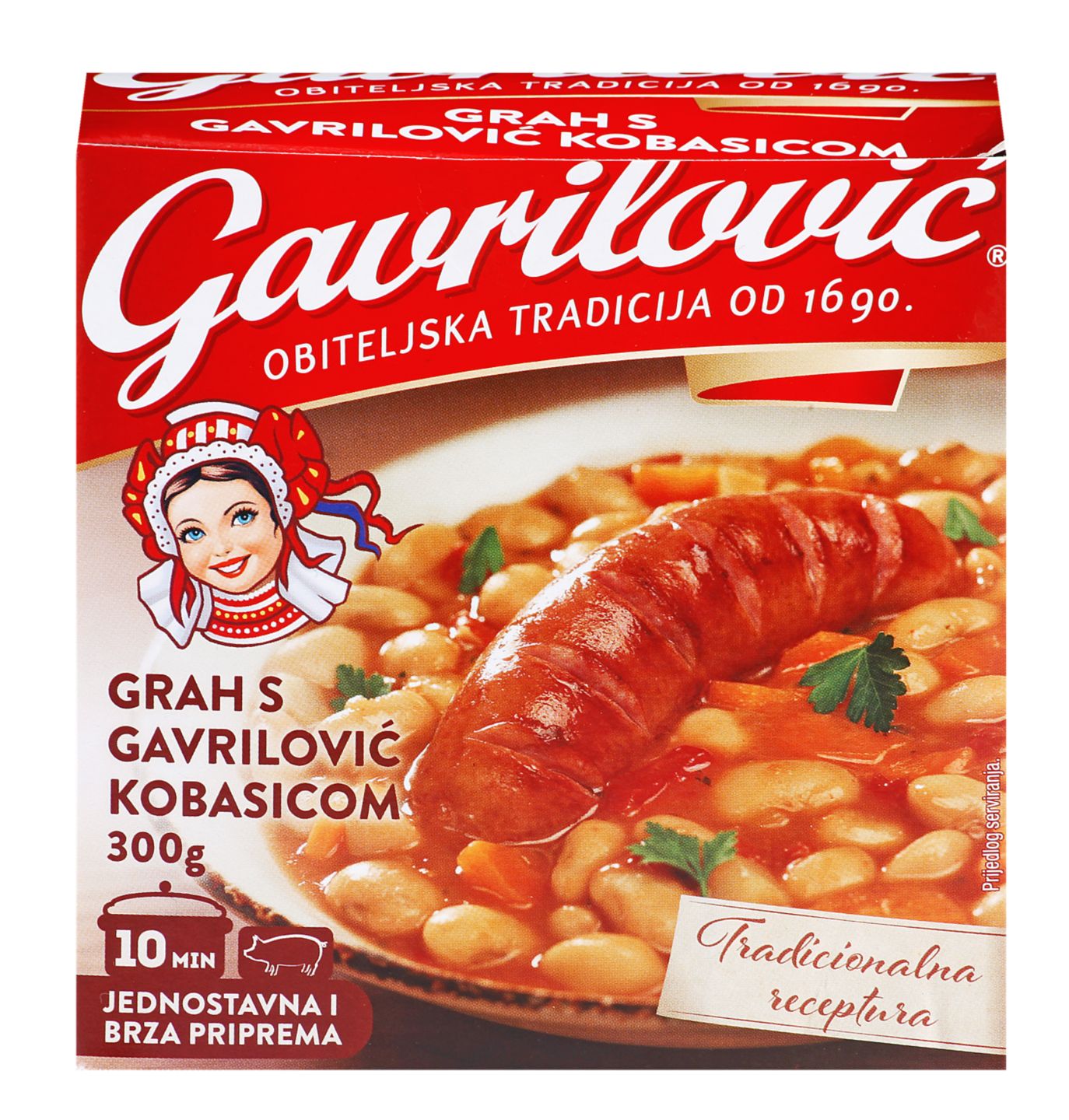 Gavrilović Grah s kobasicom
MPC 2.5.2025=3,35€