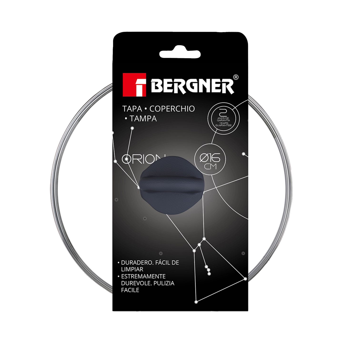 Изображение на Bergner Капак Orion
Ø16 см