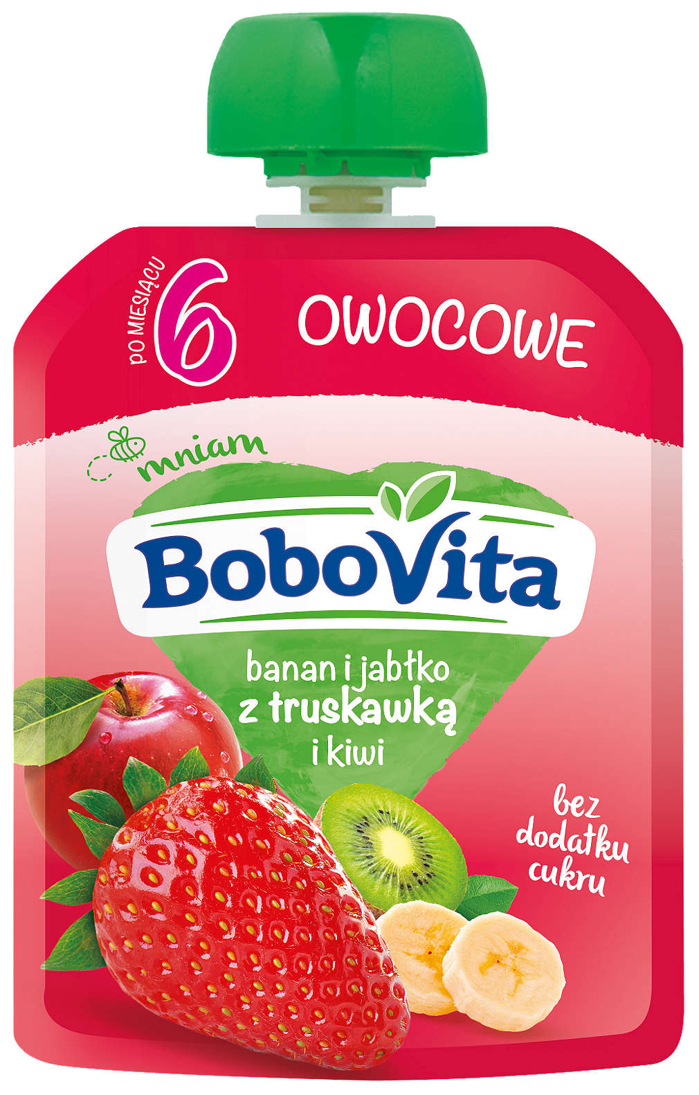 Zdjęcie oferty Bobovita Mus owocowy w tubce