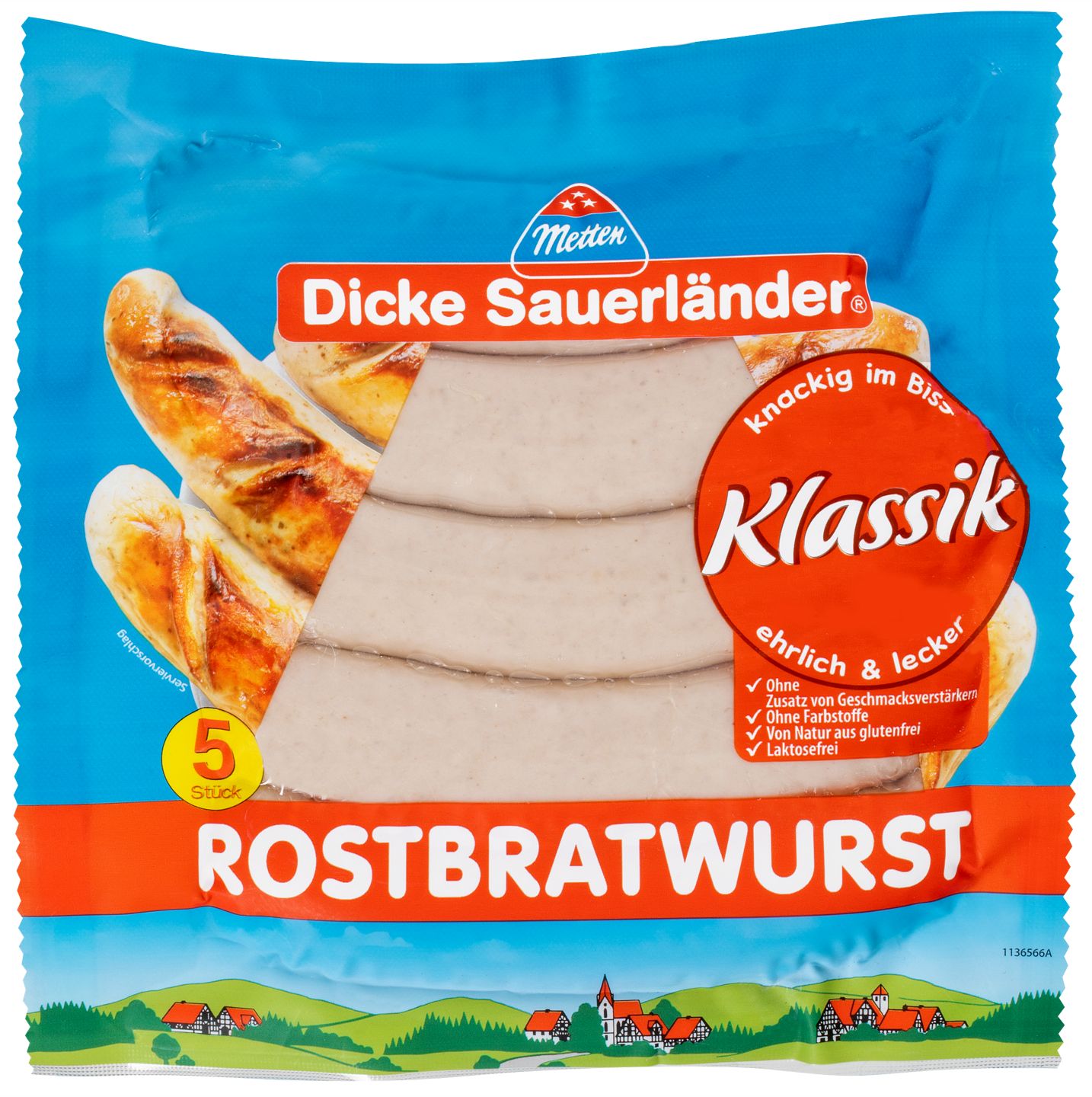 METTEN »Dicke Sauerländer« Rostbratwurst