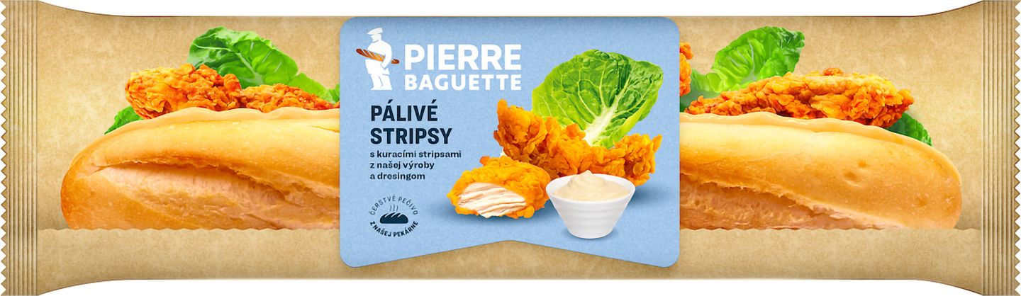 Pierre Baguette Bageta Pálivé stripsy