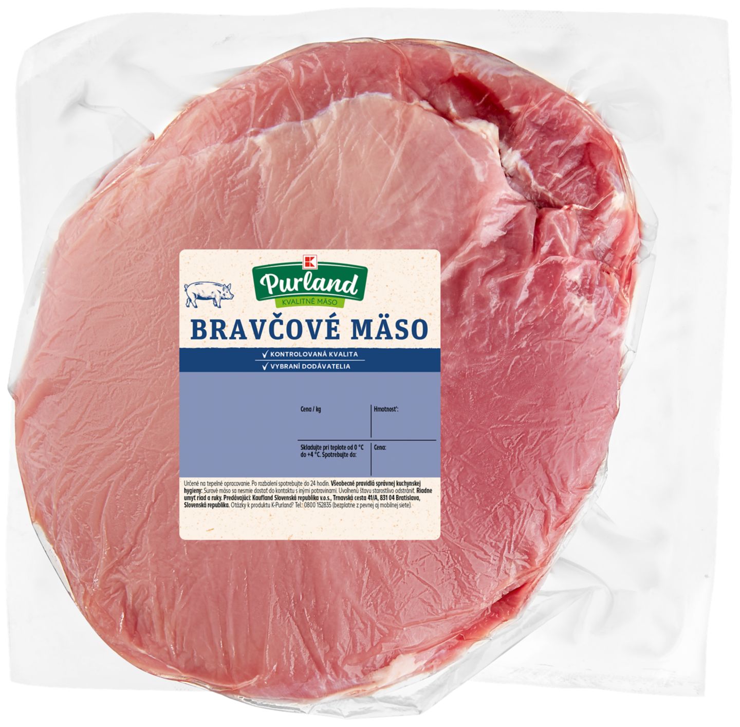 K-Purland Bravčové stehno
bez kosti, v celku
