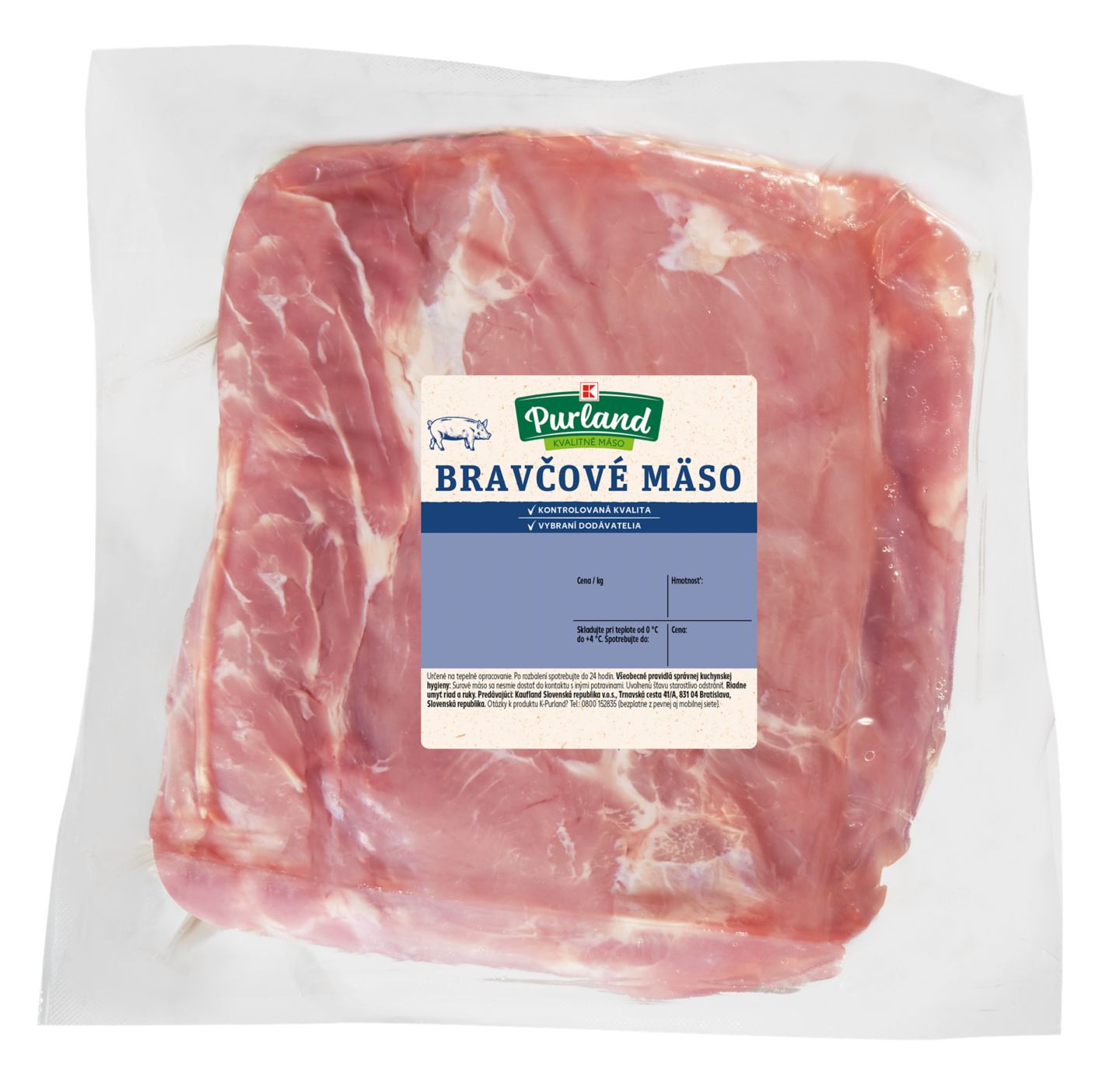 K-Purland Bravčové karé
bez kosti, v celku