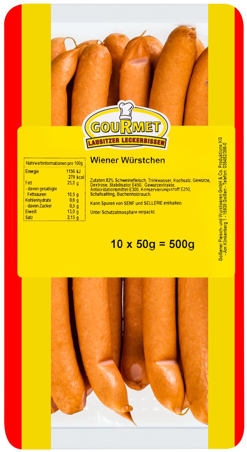 GOURMET Wiener Würstchen