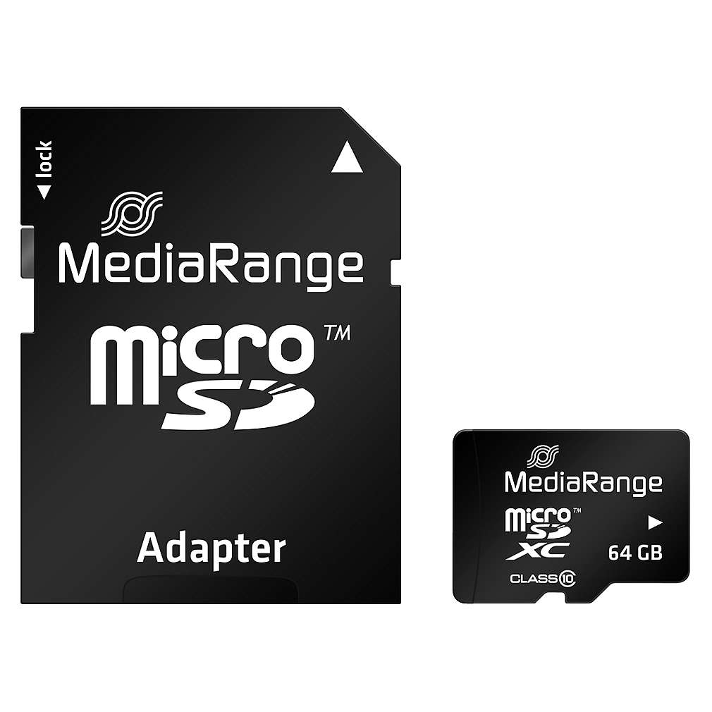 Изображение за продукта Media Range USB памет 2.0 или Micro SD карта Cl.10