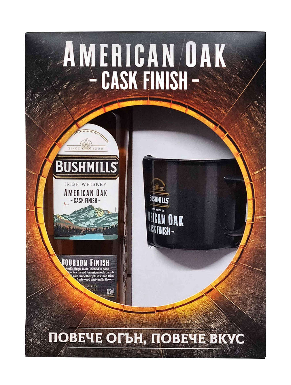 Изображение за продукта Bushmills Ирландско уиски American Oak Cask Finish