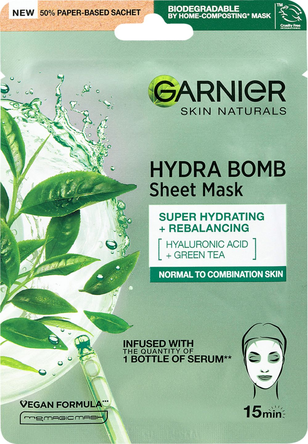 Garnier Skin Textilná pleťová maska