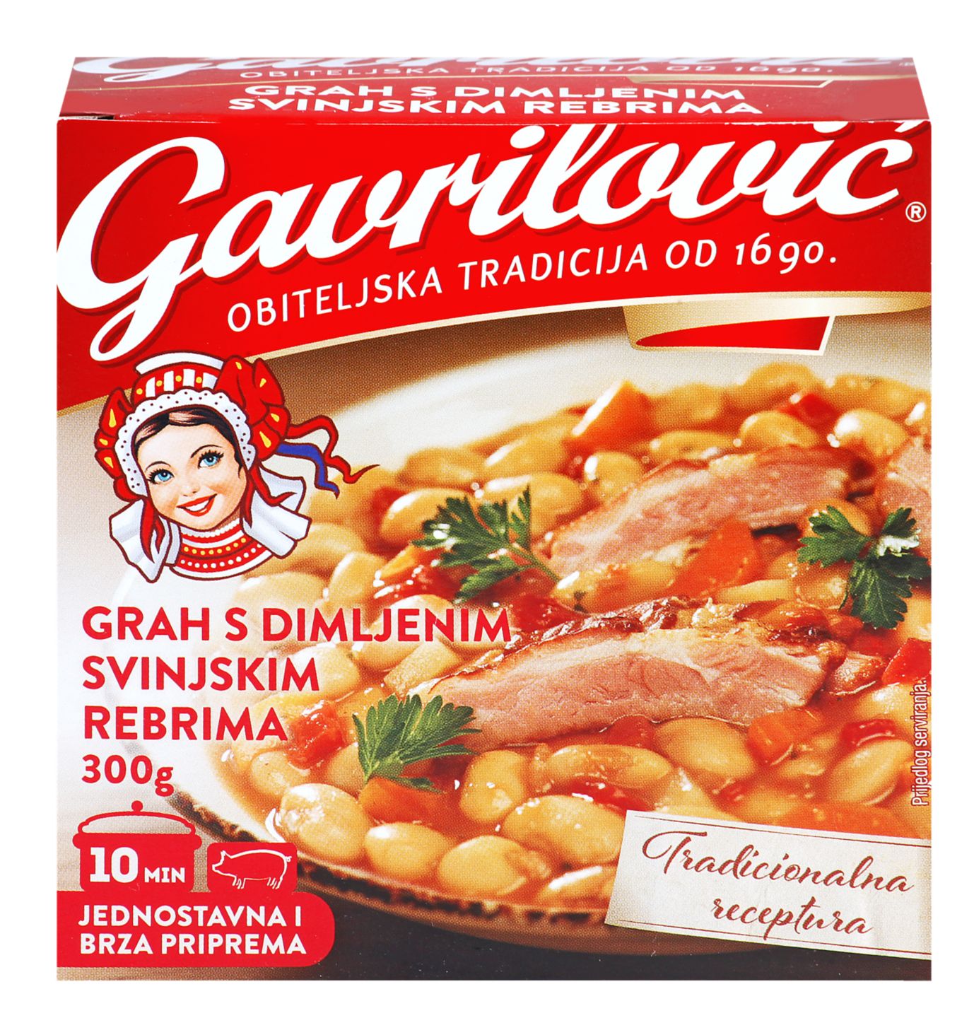 Gavrilović Grah s dimlj.svinj.rebr.
MPC 2.5.2025=3,35€