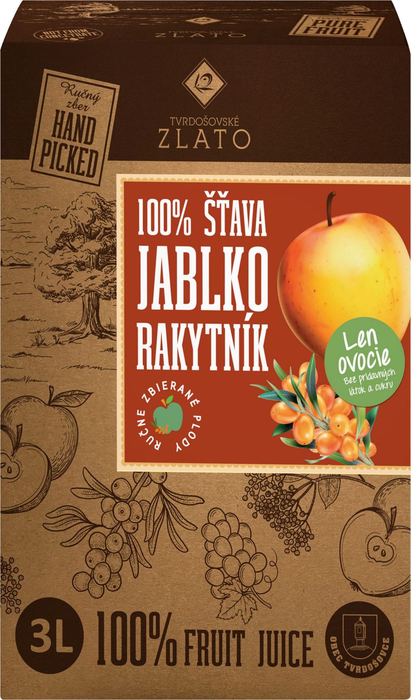 TVRDOŠOVSKÉ ZLATO Šťava 100 %