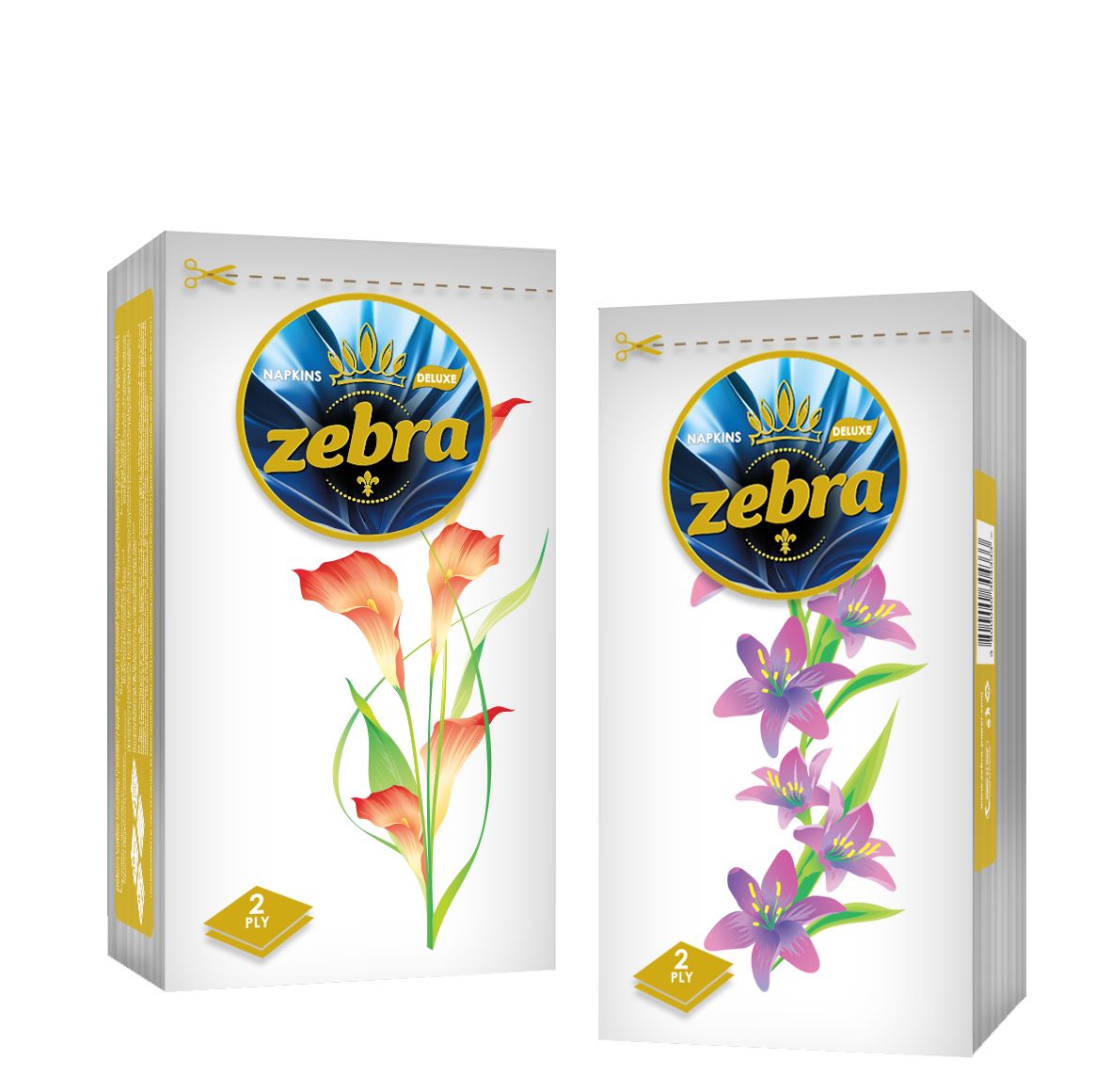 Изображение на Zebra Салфетки Deluxe