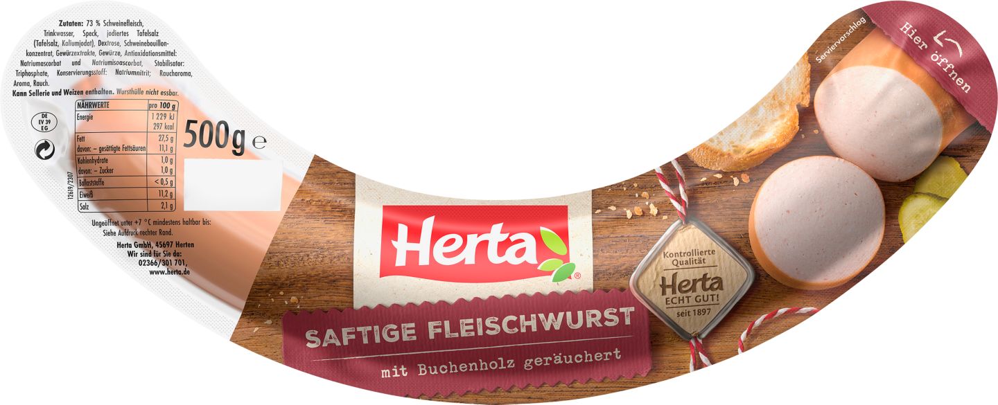 HERTA Saftige Fleischwurst