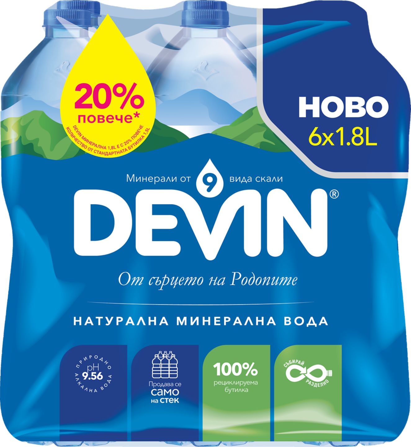 Изображение на Devin минерална вода