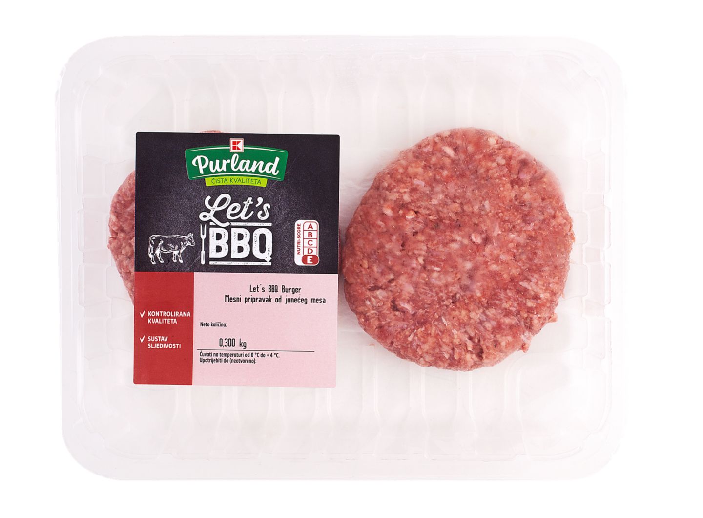 Let`s BBQ Burger od junećeg mesa
MPC 2.5.2025=2,99€