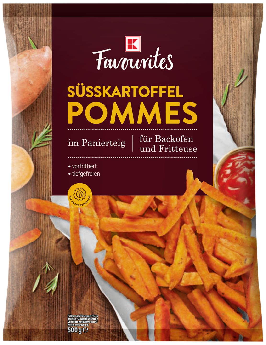 K-Favourites Hranolčeky zo sladk.zemiakov