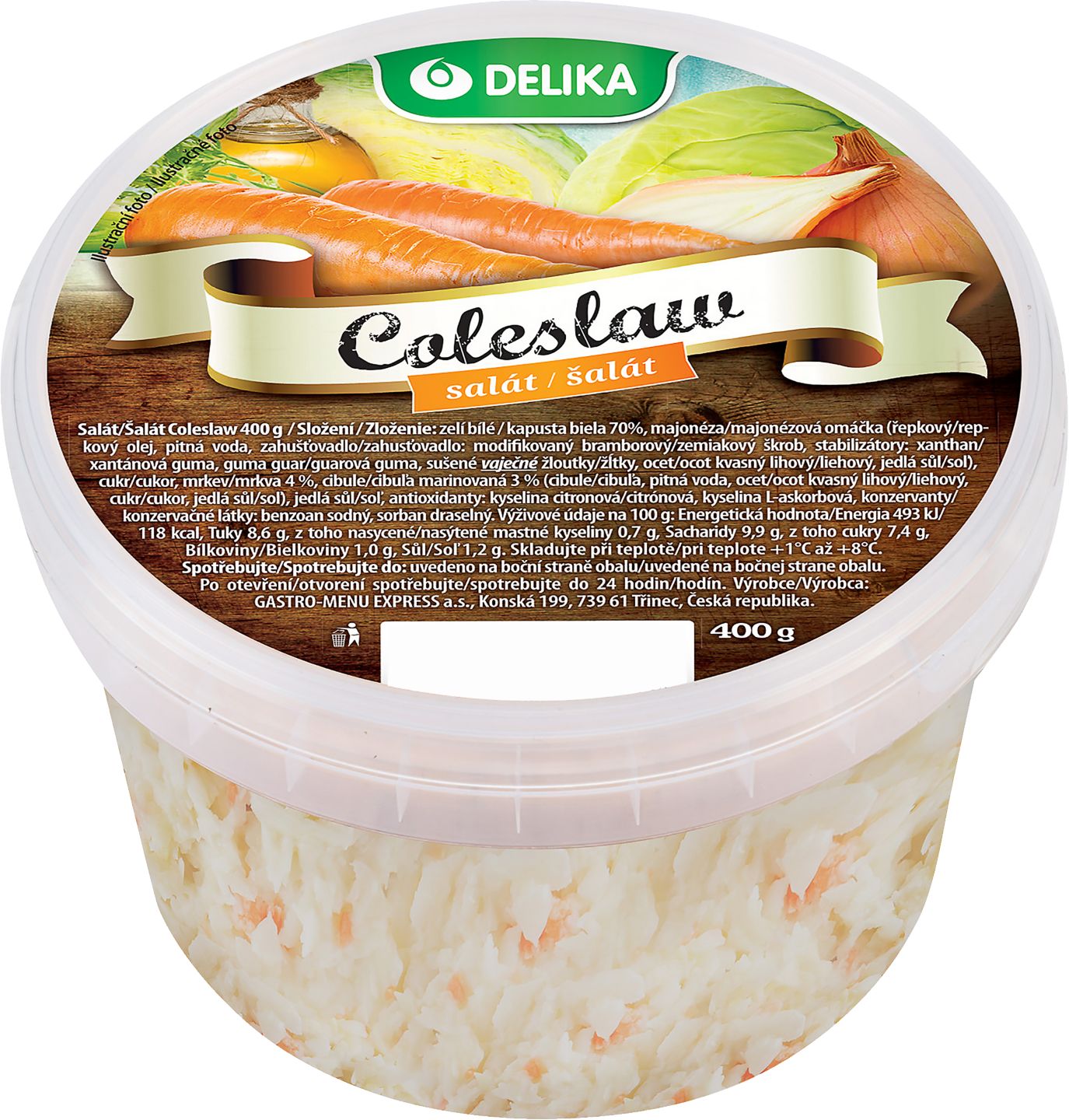 Delika Coleslaw šalát