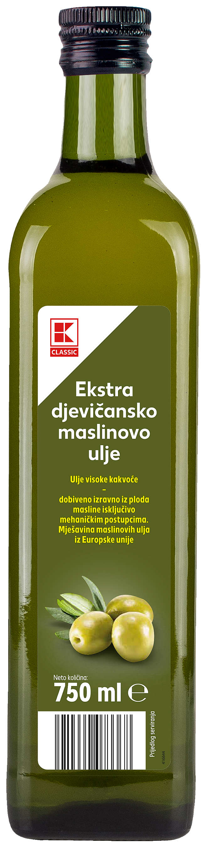 Fotografija ponude K-Classic Maslinovo ulje 750 ml