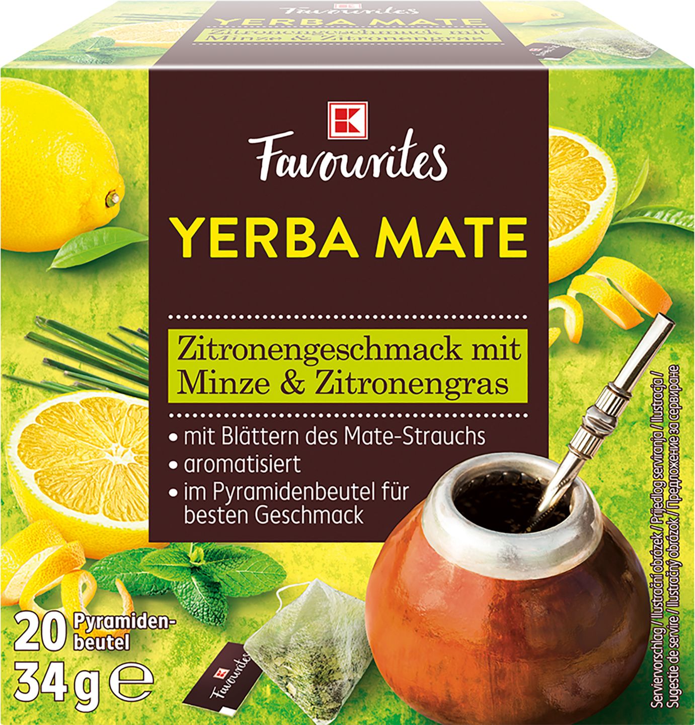 K-Favourites Yerba maté čaj